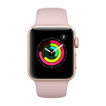 Apple Watch 38mm Series 3 GPS with Pink Sand Sport Band MQKW2 Gold Aluminum