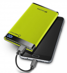 Power Bank Cellularline 6000mAh Slim Green