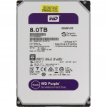 3.5" HDD 8.0TB Western Digital Purple WD80PURZ (5400rpm 128MB SATAIII)
