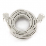 Cable DVI to DVI 10.0m Cablexpert CC-DVI2-10M DVI-M to DVI-M DVI-D Dual link with ferrite White