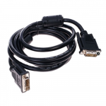 Cable DVI to DVI 1.8m Cablexpert CC-DVI2-BK-6 DVI-M to DVI-M DVI-D Dual link with ferrite