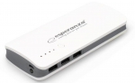 Power Bank Esperanza EMP106WE 8000mAh White/Grey