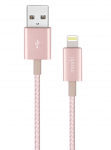 Cable Lightning Moshi for iPhone Integra Pink
