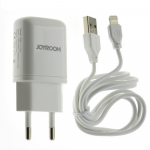 Charger Joyroom UM1 USB + Lightning Cable White
