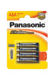 Battery Panasonic Alkaline Power LR03REB/4P AAA Shrink-4