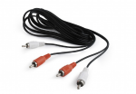 Audio Cable RCAx2 15m Cablexpert CCA-2R2R-15M