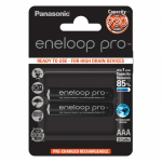 Rechargeable Panasonic Eneloop PRO AAA 930mAh Blisterx2 BK-4HCDE/2BE