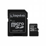 16GB microSDHC Kingston SDCS/16GB Canvas Select (Class 10 UHS-I with SD adapter 400x Up to: 80MB/s)
