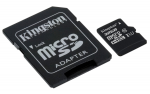 32GB microSDHC Kingston SDCS/32GB Canvas Select (Class 10 UHS-I with SD Adapter 400x Up to: 80MB/s)