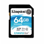 64GB SDXC Kingston SDS/64GB Canvas (Class 10 UHS-I 400x 80MB/s)