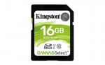 16GB SDHC Kingston SDS/16GB Canvas (Class 10 UHS-I 400x 80MB/s)