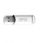 32GB USB Flash Drive ADATA C906 White Plastic (R/W:18/10MB/s USB2.0)
