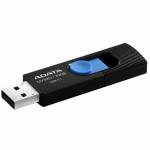 32GB USB Flash Drive ADATA UV320 Black-Blue Plastic Slider (USB3.0 R/W:40/20MB/s)