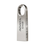 64GB USB Flash Drive ADATA UV310 Silver Metal Case (USB3.0 R/W:80/20MB/s)