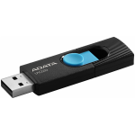 8GB USB Flash Drive ADATA UV220 Black-Blue Plastic (R/W:18/4MB/s USB2.0)