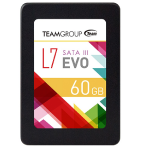 SSD 60GB Team L7 EVO (2.5" R/W:460/200MB/s SATA III)