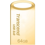 64GB USB Flash Drive Transcend JetFlash 710 Gold USB3.0/2.0