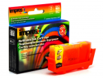 Ink Cartridge Impreso for Canon IMP-DS-CC471XL-Y Yellow Refillable PIXMA MG5740/6840/7740/TS5040/6040, w/chip (12.5ml)