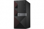 Desktop DELL Vostro 3668 MT Black (lntel Core i3-7100 3.9GHz 4Gb 128Gb SSD DVD-RW Intel HD 630 USB Mouse&Keyboard Linux)