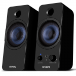 Speakers SVEN 431 Black 2.0 2x3W RMS Bluetooth USB / DC 5V