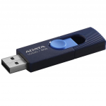 8GB USB Flash Drive ADATA UV220 Navy-Blue Plastic Slider (R/W:18/4MB/s USB2.0)
