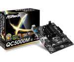 ASRock QC5000M MB+CPU (AMD FT3 Kabini A4-5000 Quad-Core APU 2xDDR3 mATX)