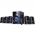 Speakers F&D F3800X 5.1 Black (5x10W+ 1x30W subwoofer RMS 80W BT4.0 USB/SD FM) Remote