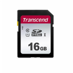 16GB SDHC Card Transcend TS16GSDC300S Class 10 UHS-I U1 (R/W:95/45MB/s)