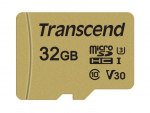 32GB microSD Transcend TS32GUSD500S Class 10 UHS-I (U3) +SD adapter(R/W:95/60MB/s) MLC