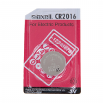 Battery MAXELL Coin CR2016 CARD 1pcs