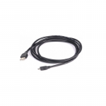 Cable micro USB 2m Brackton Professional K-US2-AMB-0200.B Plug A to Plug micro B Black