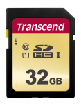 32GB SDHC Card Transcend 500S TS32GSDC500S Class 10 UHS-I U1 (R/W:95/60MB/s MLC)