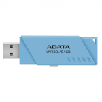 64GB USB Flash Drive ADATA UV230 Blue Plastic Slider (USB2.0 R/W:20/10MB/s)