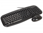 Keyboard & Mouse Genius KM-210 USB Black