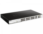 Switch D-Link DGS-1210-28MP/F1A (24-port 10/100/1000BASE-TX POE 4SFP)