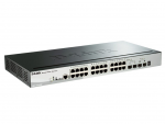 Switch D-Link DGS-1510-28P/A1A (24-port 10/100/1000BASE-TX POE 2SFP 2SFP+)