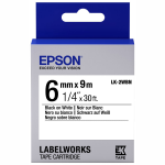 Tape Epson C53S652003 LK2WBN Std Blk/Wht 6mm/9m