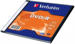 DVD-R VERBATIM AZO 4.7GB 16x 1pcs Slim Case