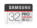32GB microSD Samsung PRO Endurance MB-MJ32GA (Class 10 UHS-I U3 with SD adapter R/W:100/30MB/s)