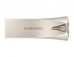 256GB USB Flash Drive Samsung Bar Plus MUF-256BE3/APC Silver Metal Case (R:300MB/s USB3.1)