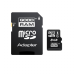 8GB microSD GOODRAM M40 M40A-0080R11 class 4 SD adapter