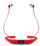 Headphones JBL Reflect Fit Red Heart Rate Bluetooth JBLREFFITRED with Microphone IPX5 Waterproof