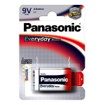 Battery Panasonic EVERYDAY Power Crona 9V Alkaline 6LF22REE/1BR 1-Blisterpack