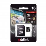 16Gb MicroSDHC Addlink 310 Class10 UHS-I 400x SD adapter