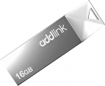 16GB USB Flash Drive AddLink U10 Gray Metal USB2.0