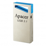 16GB USB Flash Drive Apacer AH155 Super-Mini Silver AP16GAH155U-1 USB3.1