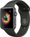 Apple Watch Series 3 38mm MR2W2 Space Gray with Gray Sport Band