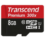 8GB MicroSDHC Transcend Class10 (UHS-I 300X Premium)