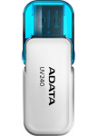 8GB USB Flash Drive ADATA UV240 White (USB2.0 R/W:18/4MB/s)