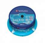 CD-R Verbatim 700MB 52x 25pcs Cake Extra protection